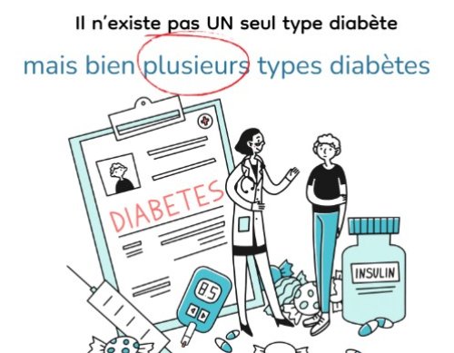 Il n'y a pas qu'un seul type de diabète, ni deux, ni trois, mais bien plusieurs!